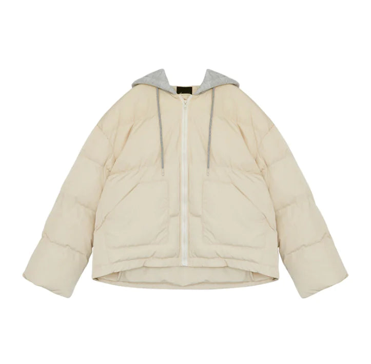 Cotton Jacket, Puffer Coat, Short Women's Outerwear