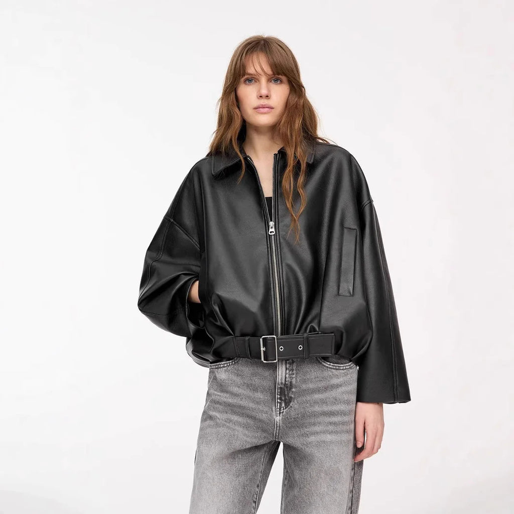 Retro Solid Color Casual Bomber Jacket